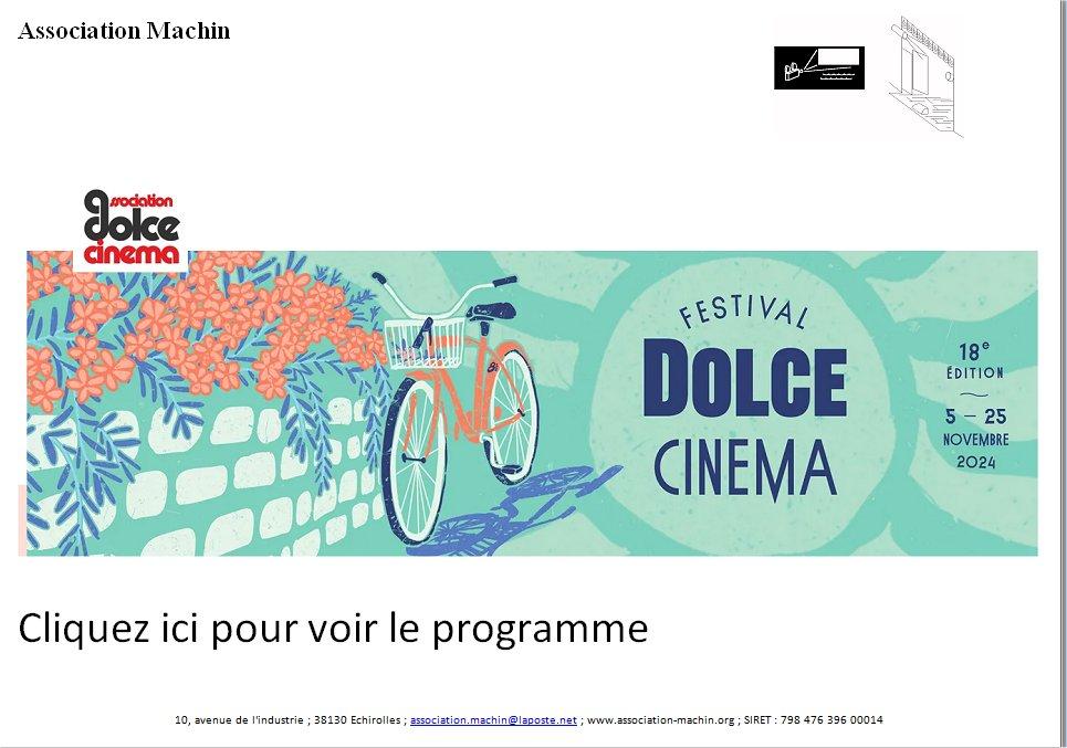 Dolce cinema 5au25nov